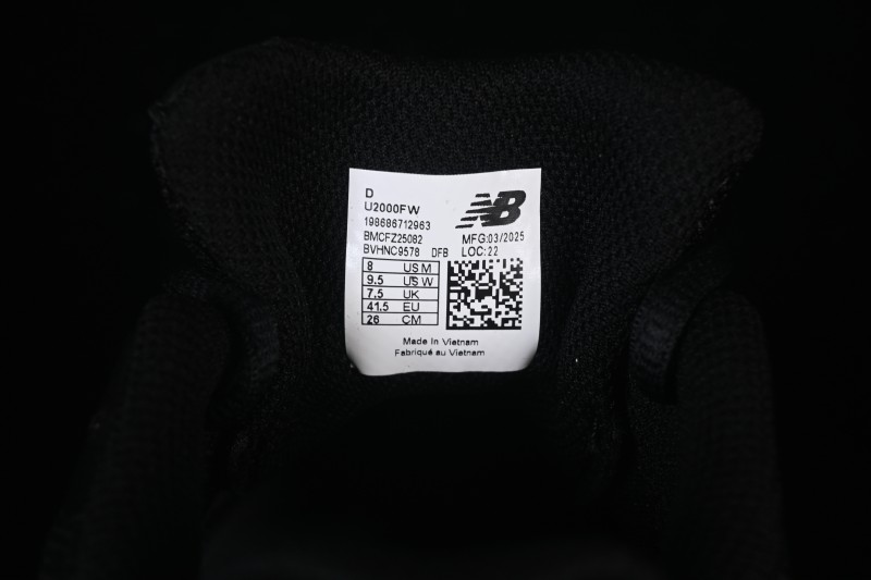 New Balance 2000 Series Retro Dad Style Casual Sports Running Shoes - U2000FW
