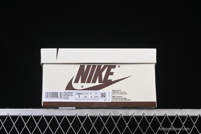 Nike Travis Scott x Air Jordan 1 Low OG AJ1 DM7866-100