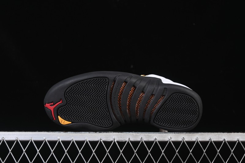 Nike Air Jordan 12 Retro Taxi Gold Buckle - 153265-117