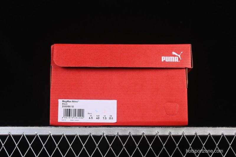 Puma MagMax Nitro Low-Top Casual Running Shoes with Comfort, Slip-Resistance, and Durability - 310088-10