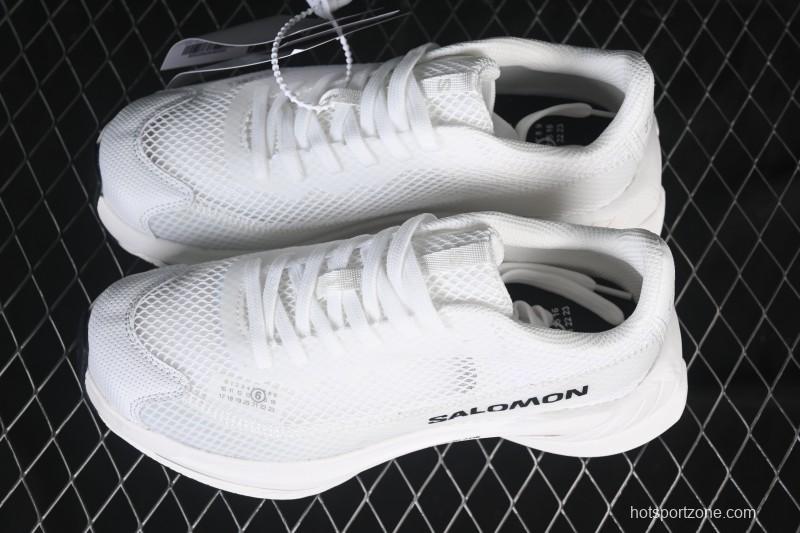 Maison Margiela MM6 x Salomon Spectur Low-Top Lace-Up Casual Lifestyle Shoes in White - AJE5