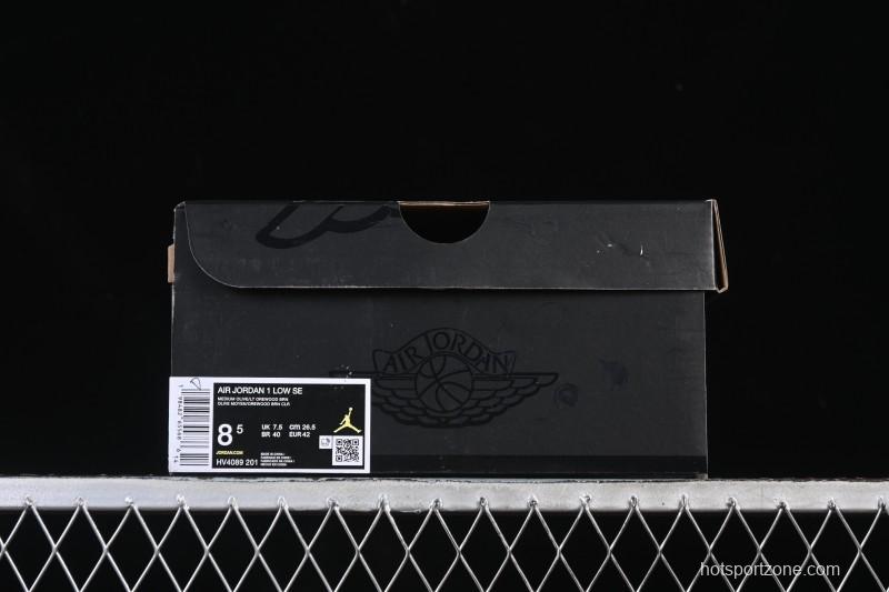 Nike Air Jordan 1 Low AJ1 Mint Green Low-top Casual Lifestyle Sneakers - HV4089-201