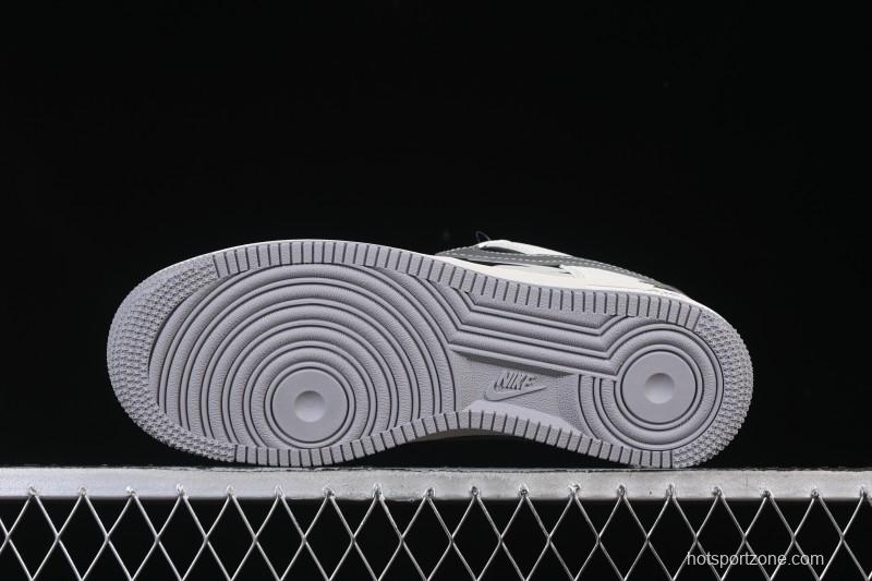 Nike Air Force 1 '07 Low Supreme Graffiti Beige Swoosh Casual Sneakers - QW5606-272