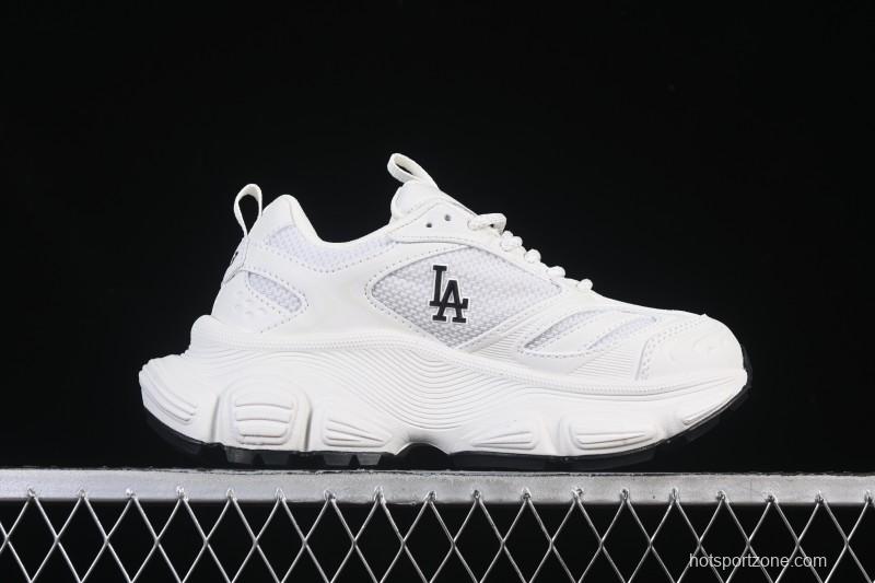 New York Yankees Chunky A Height-Increasing Thick Sole Casual Running Shoes - 3ASHW055N07WHS