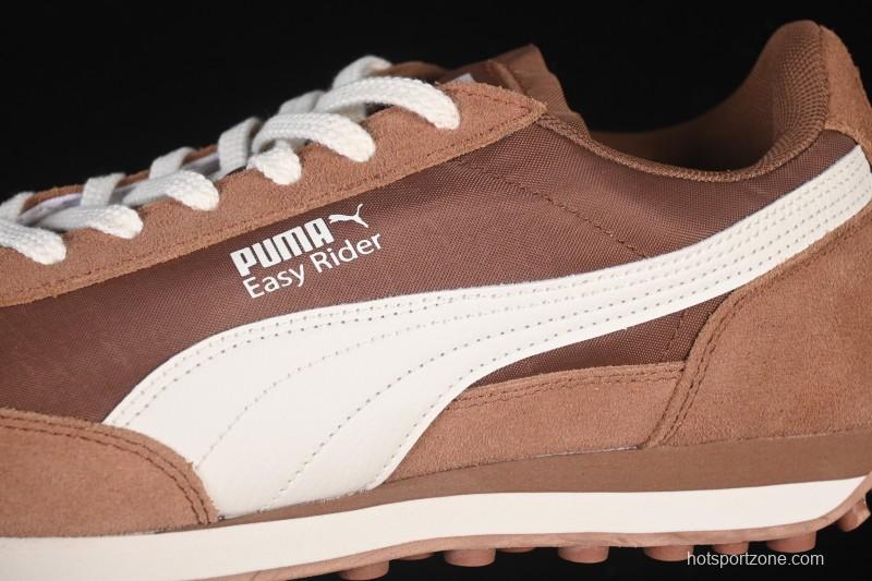 Puma Easy Rider Nylon Cool Comfortable Simple Wear-Resistant Breathable Low-Top Casual Skate Shoes - 403146-04