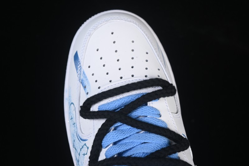 Nike Air Force 1'07 Low Pisces Hand-Painted Doodle Zodiac Series - 219-320