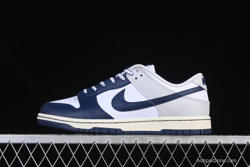Nike SB Dunk Low Blue White Gray Colorway Low-Top Casual Skate Shoes - IM2222-101