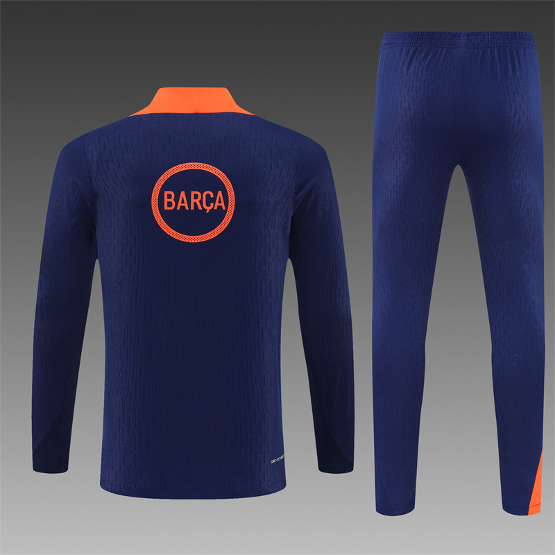 25/26 Barcelona Blue Orange Camouflage T90 Short Sleeve Jersey+Shorts