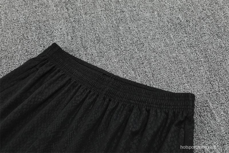 25/26 Barcelona Black Joint Edition with XS Short Sleeve+Soccer Shorts