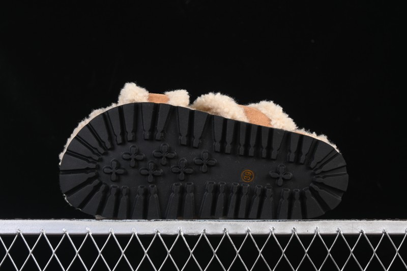 GG-CC Autumn Winter Felt Casual Slides - G25Y9084B