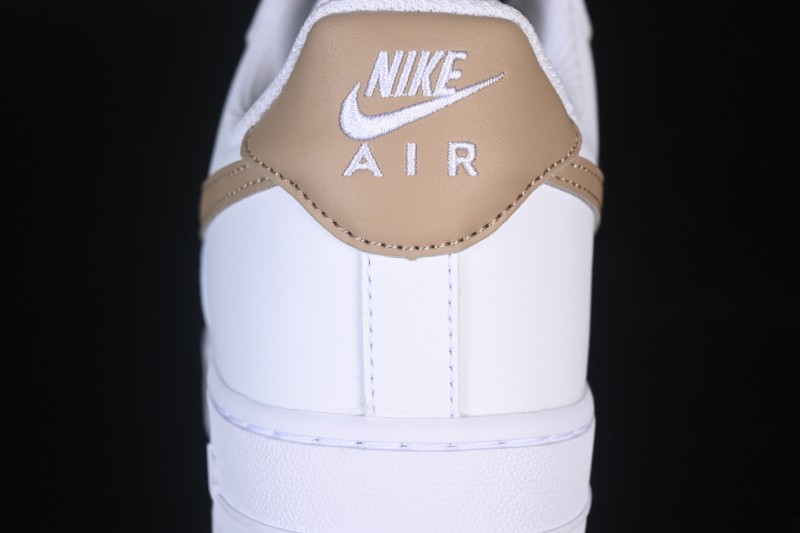 Nike Air Force 1 '07 Low Basketball Shoes with Classic Leather Upper and Air-Sole Cushioning - FJ4146-120