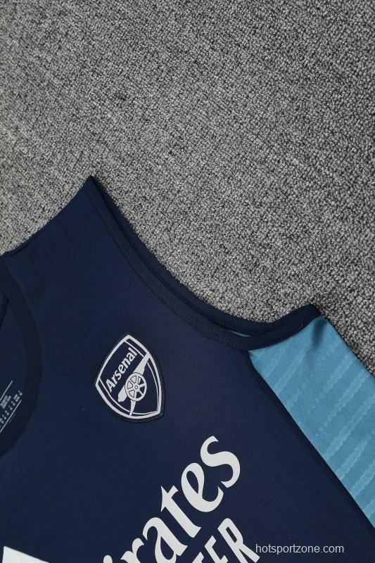 25/26 Real Madrid Navy Vest Jersey+Shorts