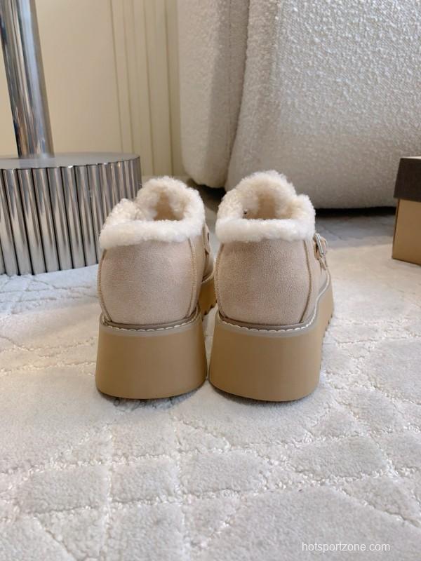 UGG 2025 SS Wool Warm Platform Casual Boots - AS00300