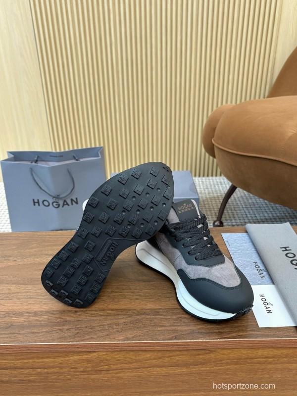 Hogan H-STRIPES Series Couple High Platform Chunky Dad Sneakers - AS00350