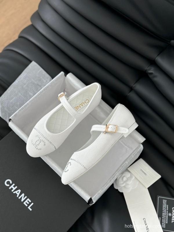 Chanel 2025 SS Runway Mary Jane Flats - LY00300