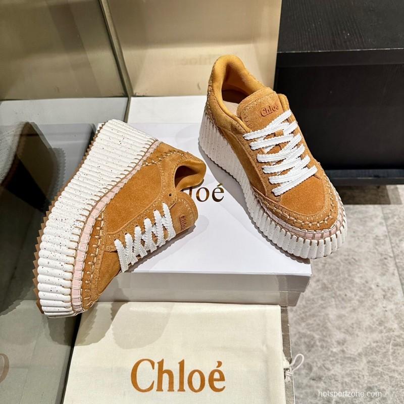 Chloe 2025/SS Hand-Stitched Casual Shoes - LY00350