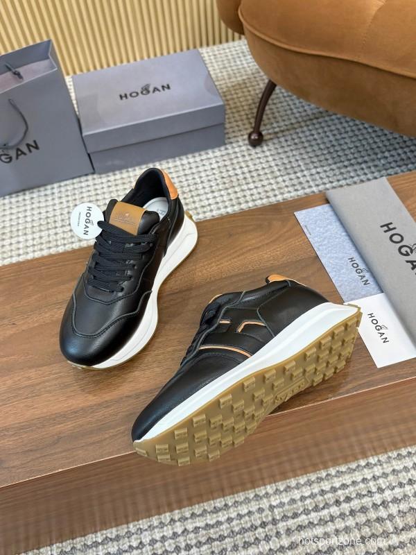 Hogan H-STRIPES Series Couple High Platform Dad Shoes Sneakers - AS00350