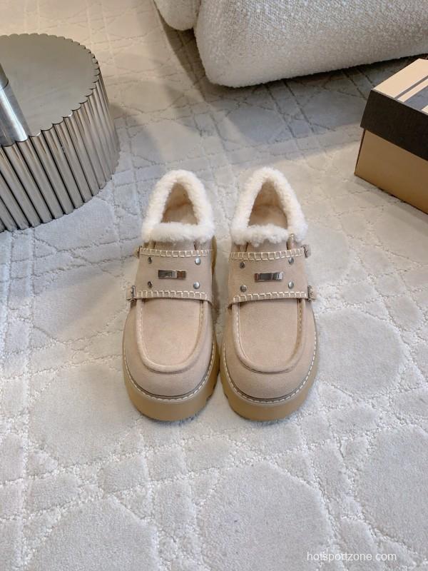 UGG 2025 SS Wool Warm Platform Casual Boots - AS00300