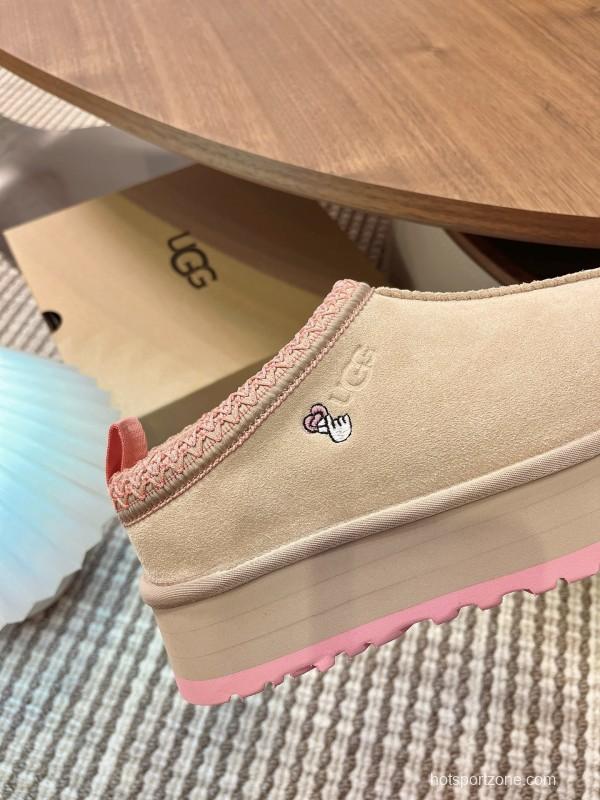 UGG Tazz Platform Wool Slipper Boots - MJ00230