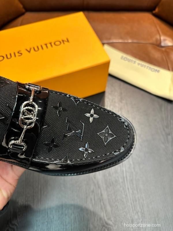 L Original Single Official Website Men's Casual Leather Shoes - AS00400