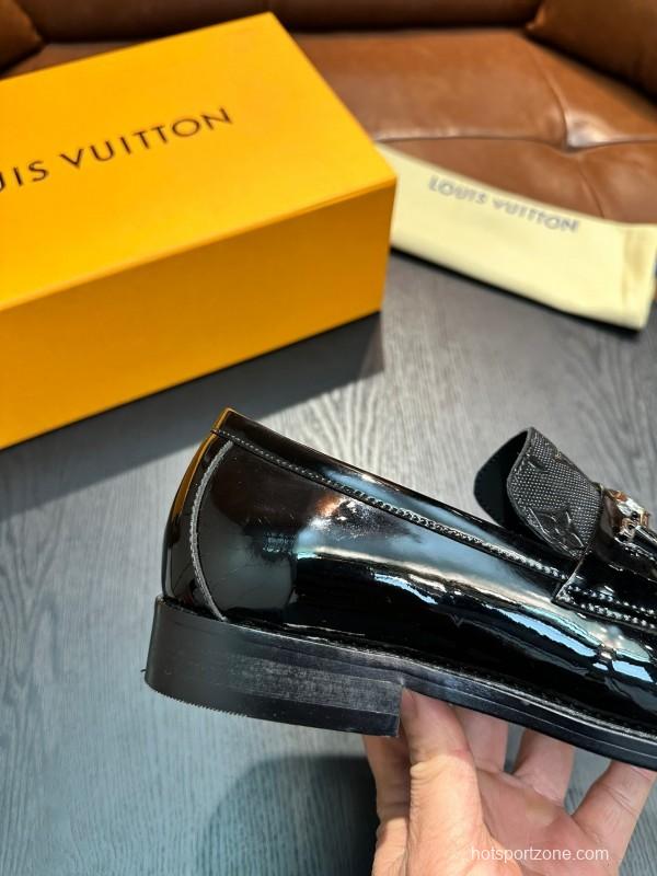 L Original Single Official Website Men's Casual Leather Shoes - AS00400