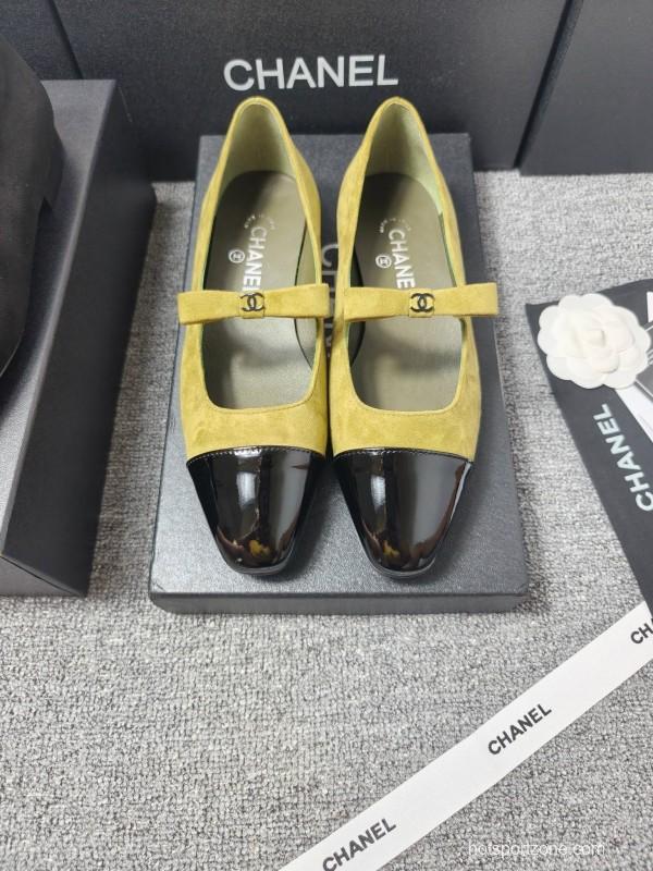 Chanel Classic Slingback Bow Flats - LY00290
