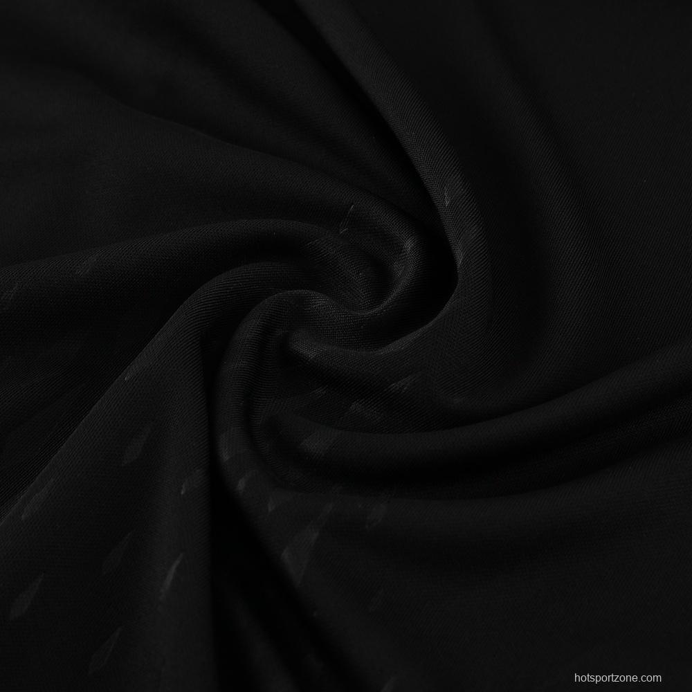 23/24 Bayern Munich Black S-2XL Half Zipper Jacket+Long Pants