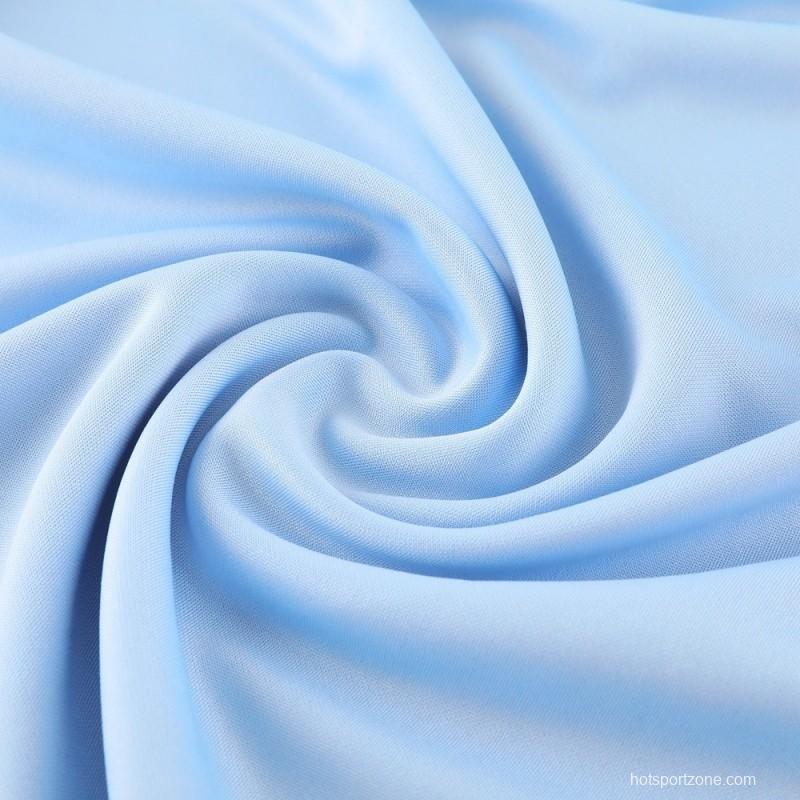 25/26 Inter Milan Sky Blue Half Zipper Jacket+Long Pants