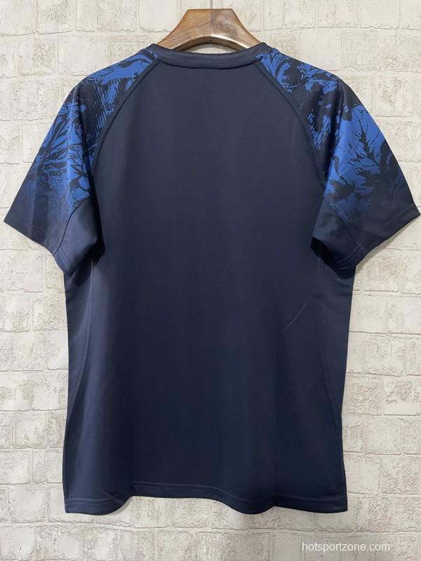 2025 British & Irish Lions Navy with Blue Pattern Jersey