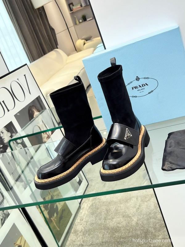 Prada Infinite Versatile Ankle Boots for Women - LY00300