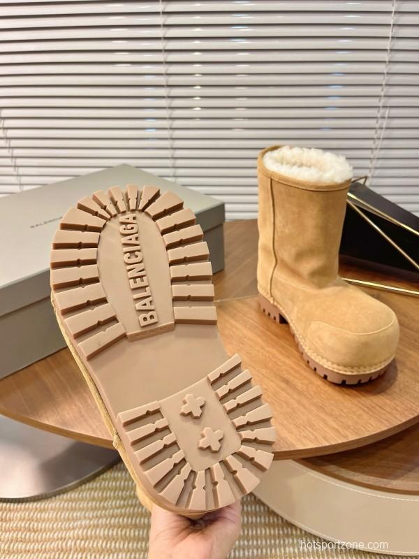 Balenciaga 2025 SS Oversized High Heel Snow Boots - AS00520