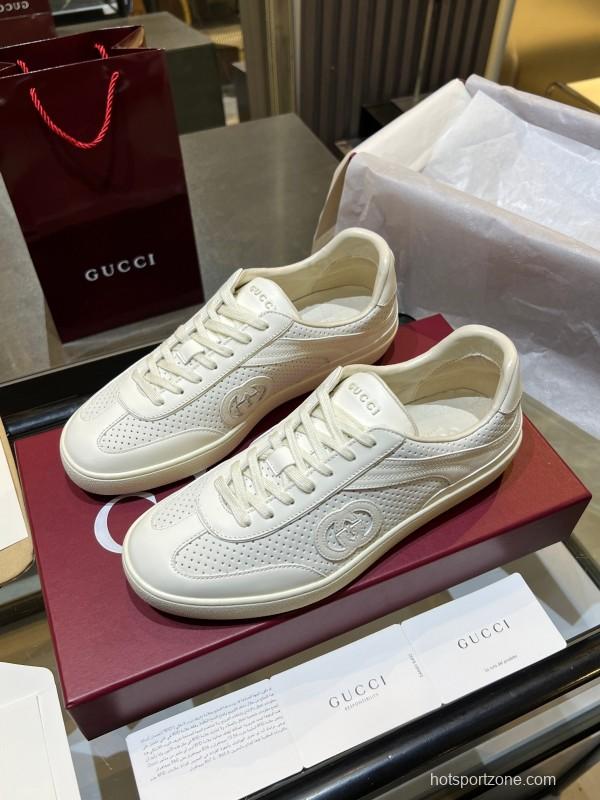 Gucci 2025 SS Couple Edition German Training Shoes Retro Sports Sneakers - AS00280