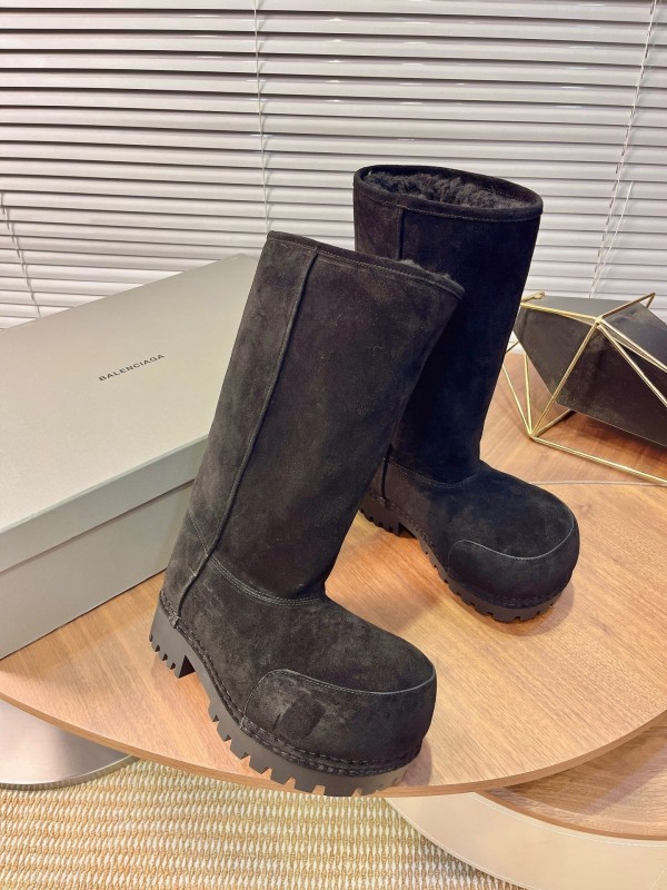 Balenciaga 2025 SS Oversized High Heel Snow Boots - AS00570