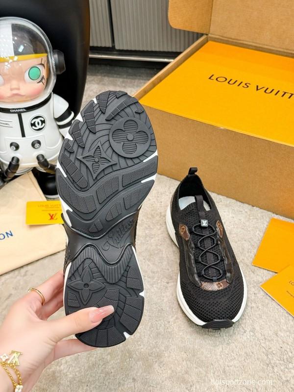 Louis Vuitton Olympia Series Knit Sneakers - AS00291