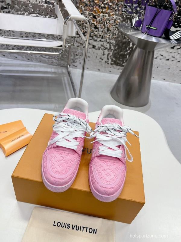 Louis Vuitton LV Trainer Basketball Series Washed Sneakers - LY00430