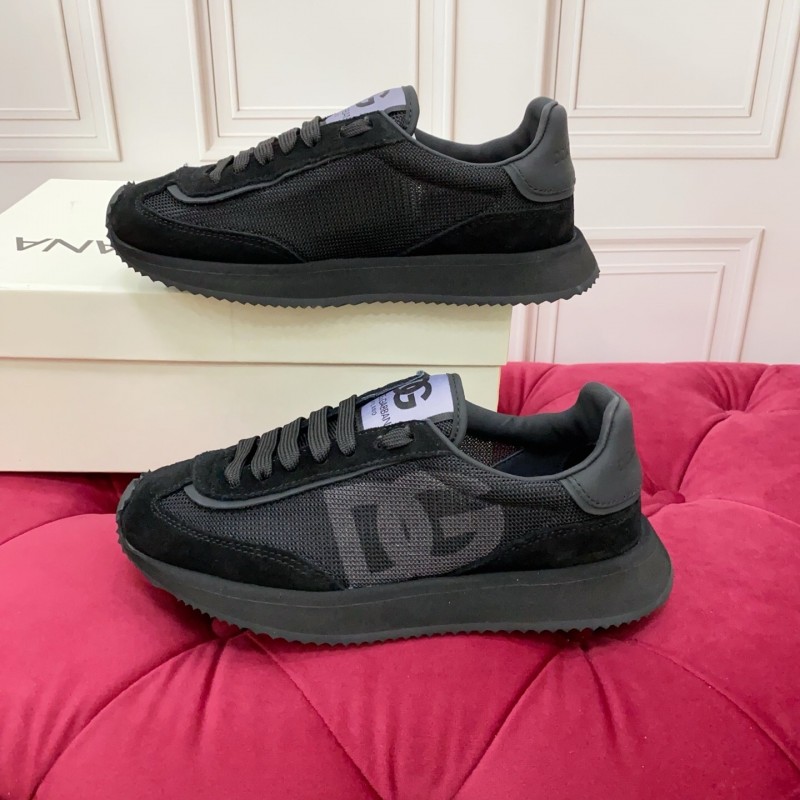 Dolce & Gabbana 2025/SS New Collection Luxury Embroidered Logo Sneakers - AS00300