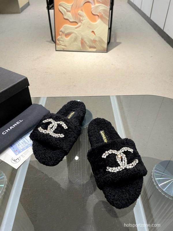 Adidas 2025/SS New Wool Slippers Soft Fine Wool - Model