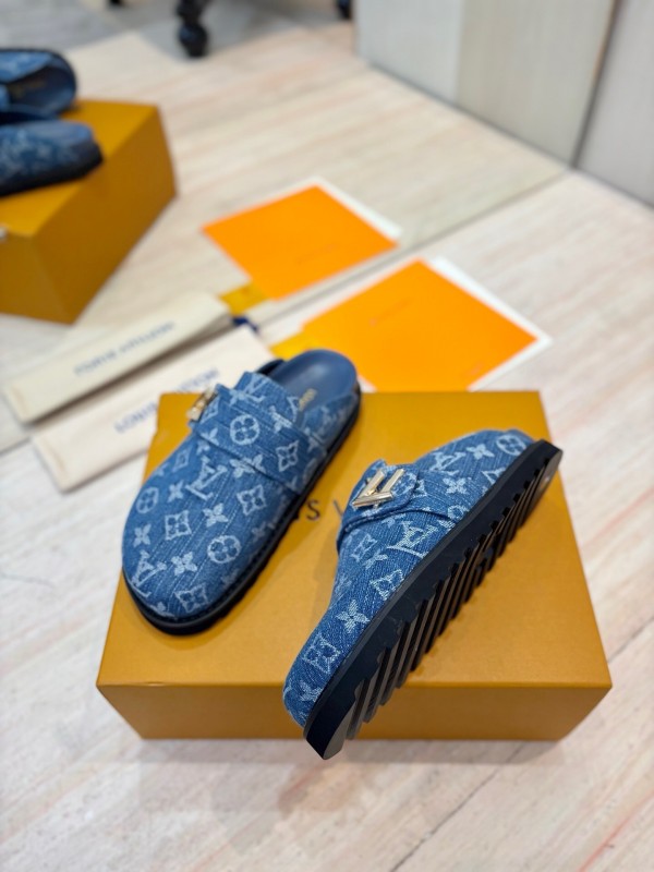 Louis Vuitton 2025 SS Monogram Sandals Couple Edition - KFY00280