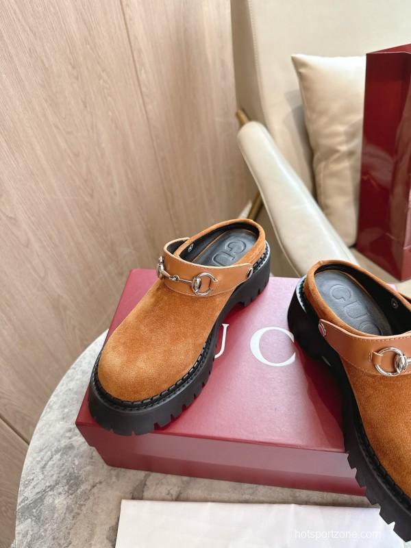 Gucci Women's Mule Shoes with Horsebit Detail - LY00300