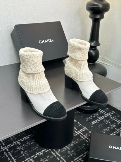 Chanel 2025 SS Short Boots Essential Autumn Winter Item - LY00260