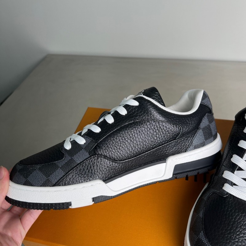 Louis Vuitton 2025 Spring Summer Collection Luxury Replica Sneakers with Italian Calfskin and Signature Logo - YC