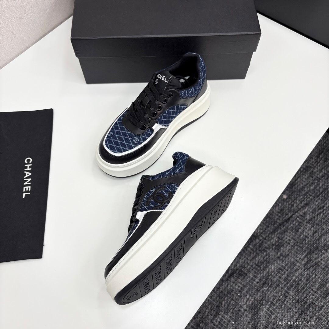Chanel 2025 SS Panda Casual Sneakers - LY00340