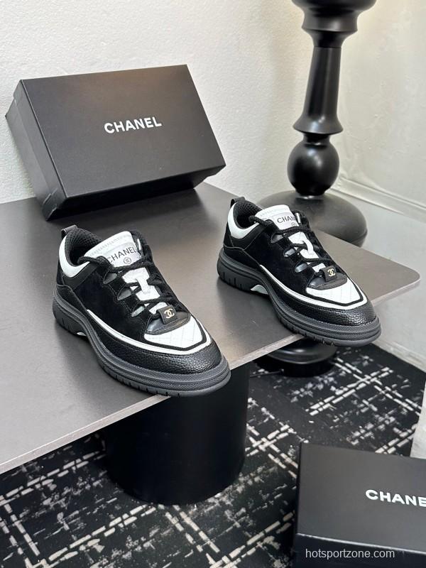 Chanel Spring/Summer 2025 Runway Thick Sole Sneakers - LY00320