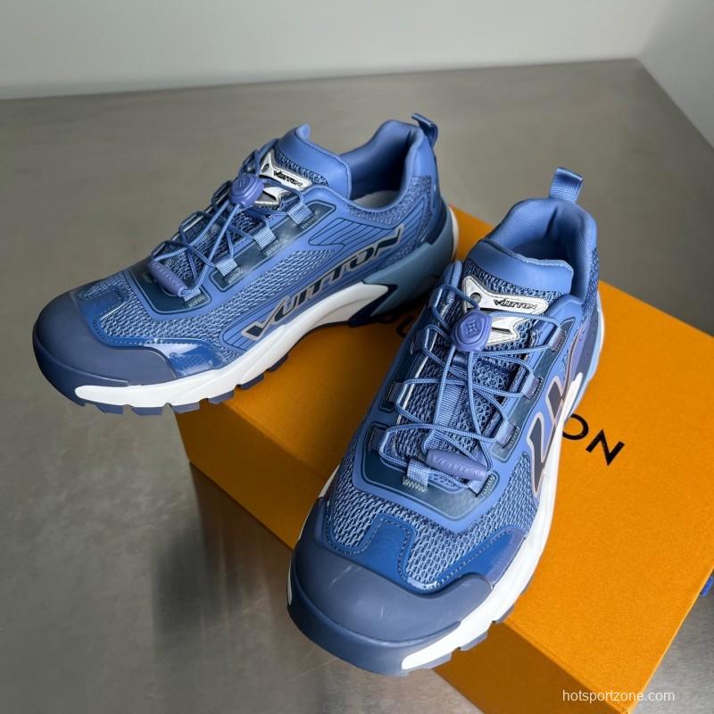 Lv Runner Tatic 2025 Early Spring Men's Series Casual Low-Top Lace-Up Shoes - YC