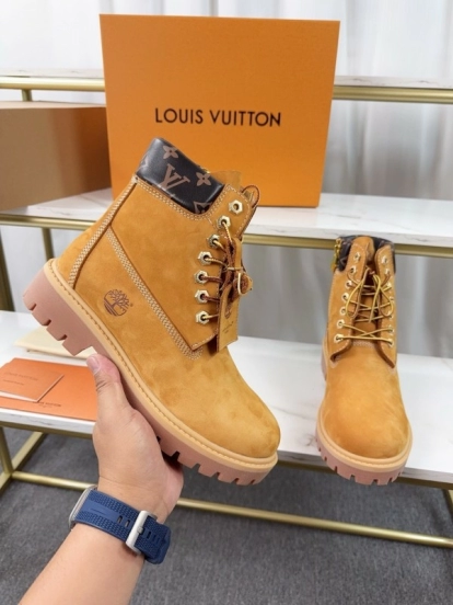 Timberland 6-Inch Monogram Ankle Boots Waterproof Suede Collaboration - LY00380