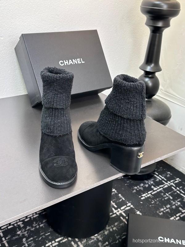 Chanel 2025/SS Short Boots Essential Autumn Winter Item - LY00260