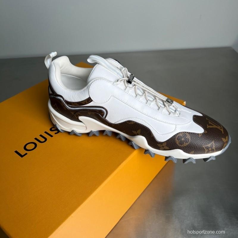 Louis Vuitton LV Circle Low-Top Casual Shoes with Anti-Slip Metal Accessories - YC