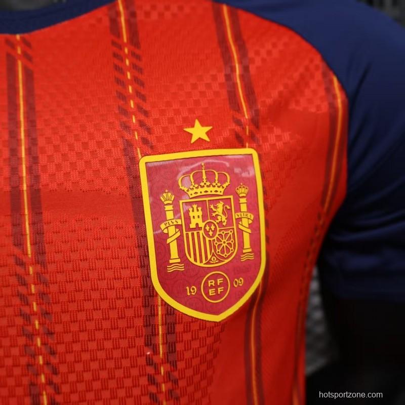 Player Version 2026 Spain Home Jersey