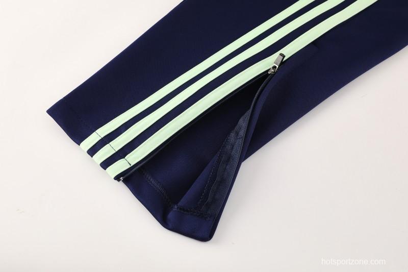 25/26 Ajax Amsterdam Navy Blue Full zipper Jacket Tracksuit+ long pants