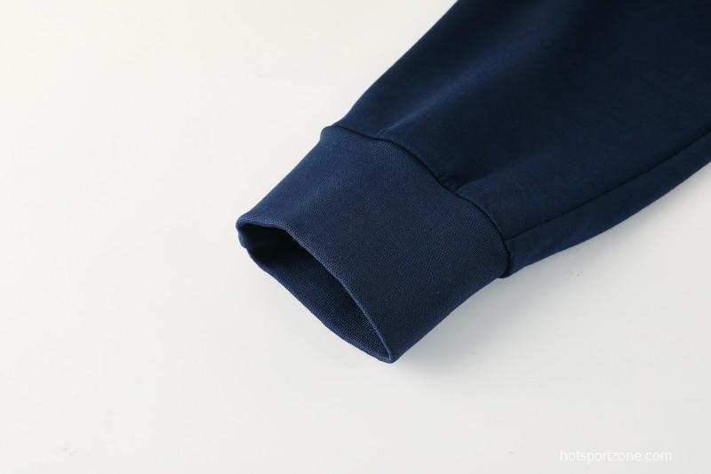 25/26  Napoli Sky Blue  Full zipper Jacket Tracksuit+ long pants